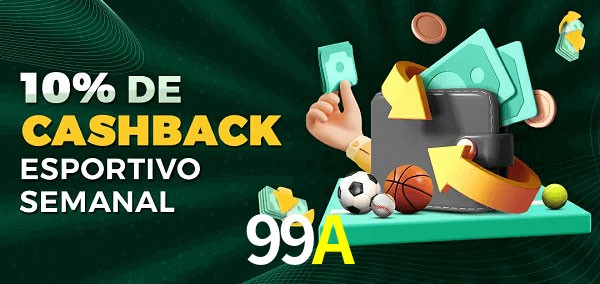 10% de bônus de cashback na 99A